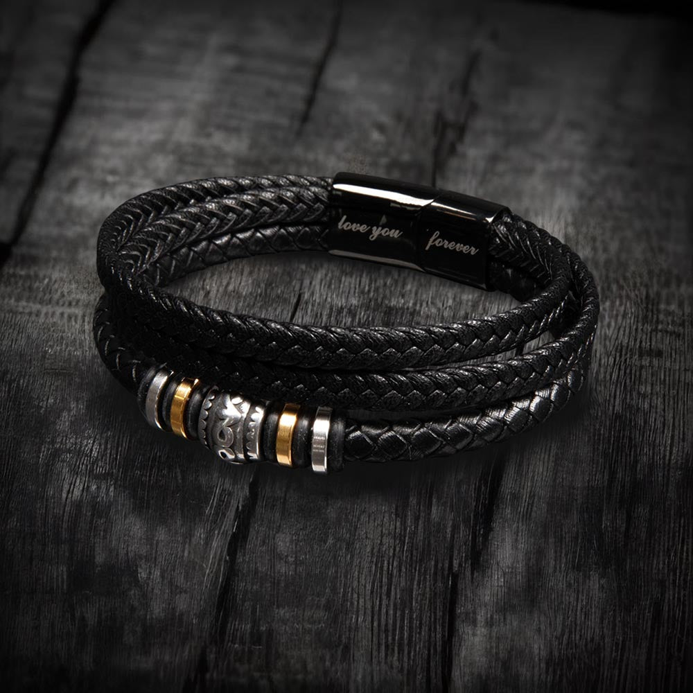 Engraved Amazing Son Bracelet From Proud Mom