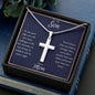Son Cross Necklace From Mom