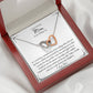 Mother Of The Bride Interlocking Hearts Gift Necklace From Daughter - Wedding Gifts From Bride