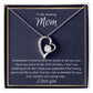 Amazing Mom Heart Necklace